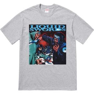 Supreme x GZA Liquid Swords T-shirt